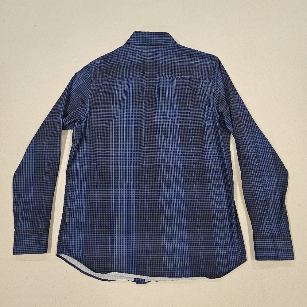 Bugatchi 8 Way Stretch Button Down M - image 5